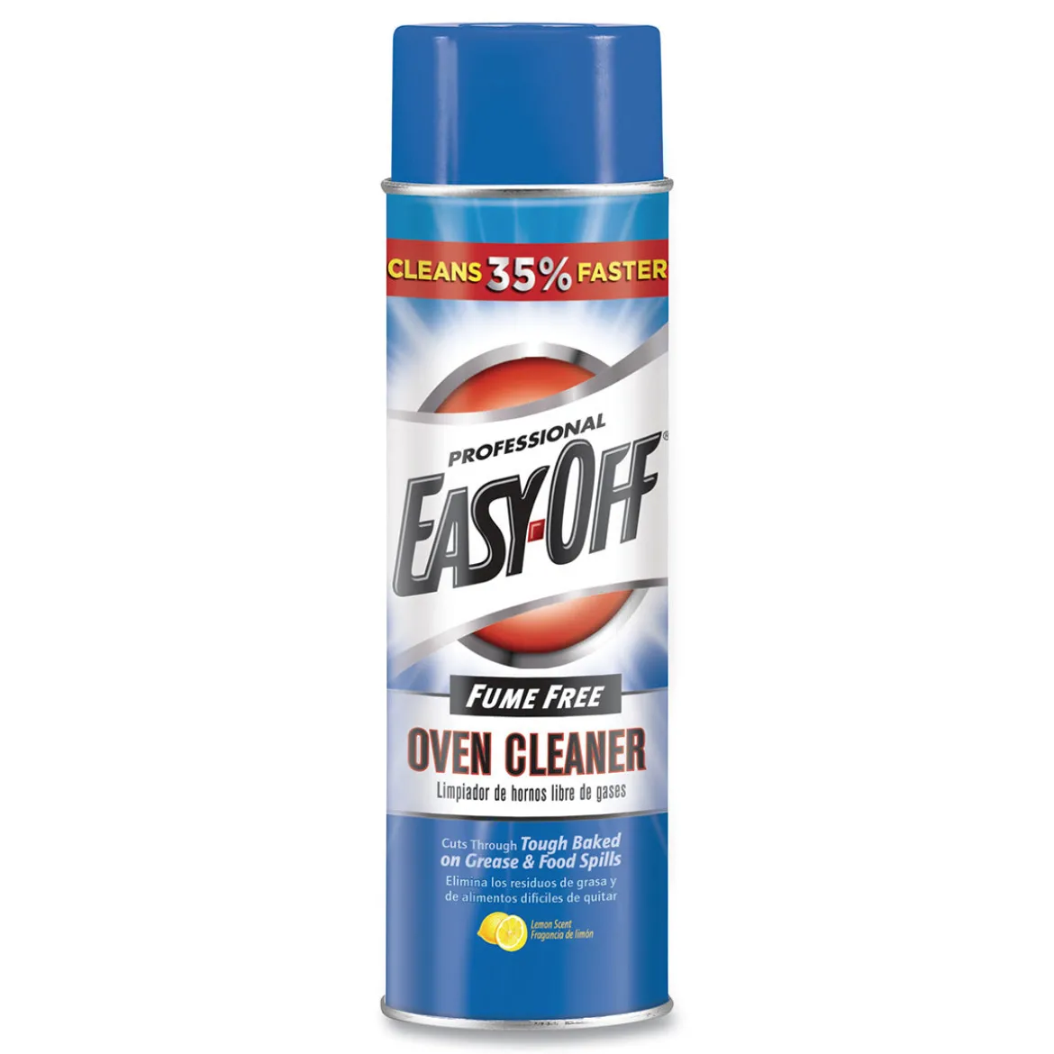 Professional Easy-Off® Fume Free Lemon Scent Oven Cleaner (24 oz Aerosol Cans) - Case of 6