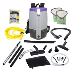 ProTeam® Super Coach Pro 6 Qt. Backpack Vacuum (Xover or Pest Control Tool Kit Options)