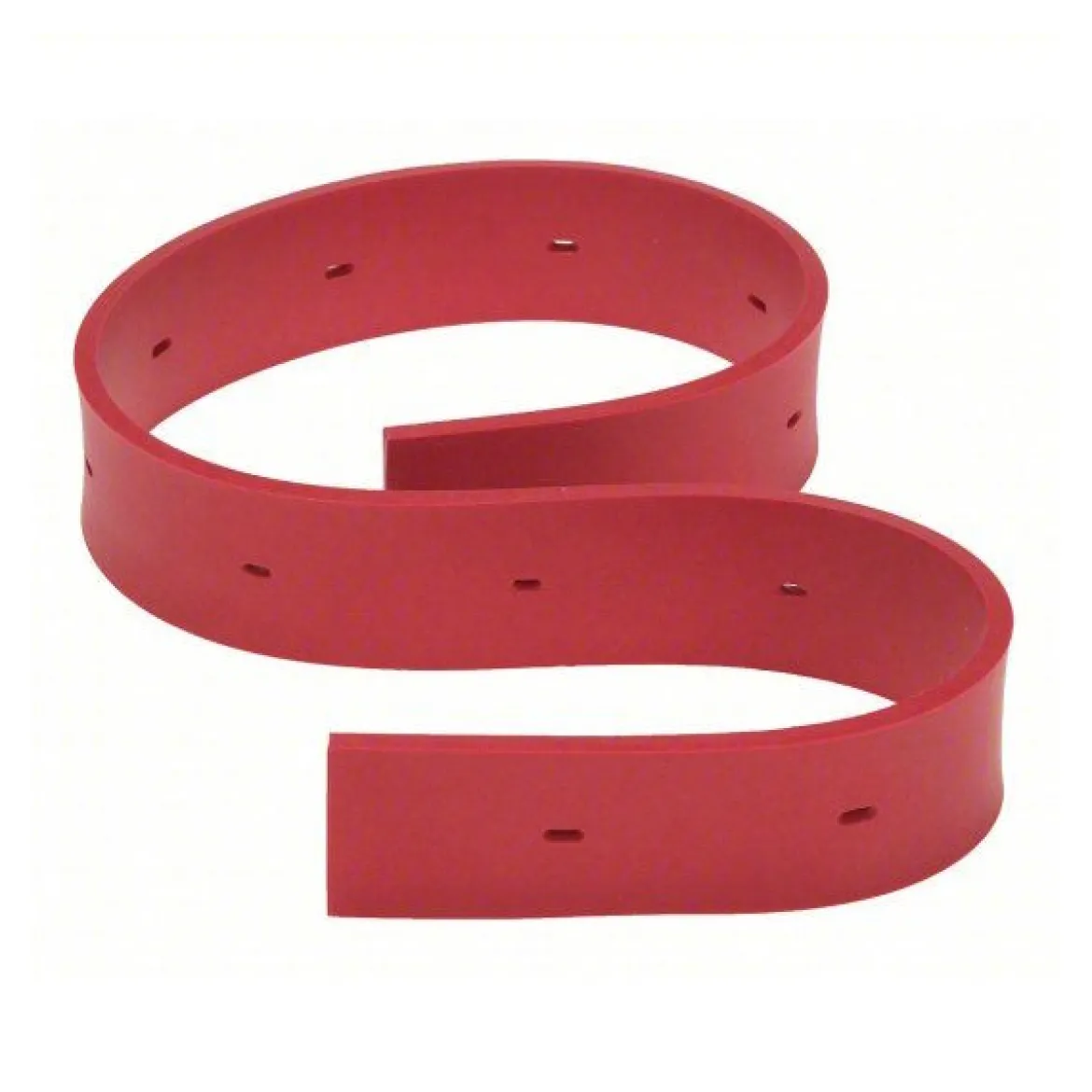 Rear Straight Squeegee Blade (#MPVR08036) for IPC Eagle 28" & 32" Automatic Floor Scrubbers - Red Latex