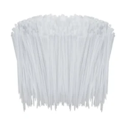 Rienar 6" White Zip Ties - Pack of 1,000