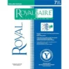 Royal Type 'Y' Upright Vacuum Bags - Pack of 7