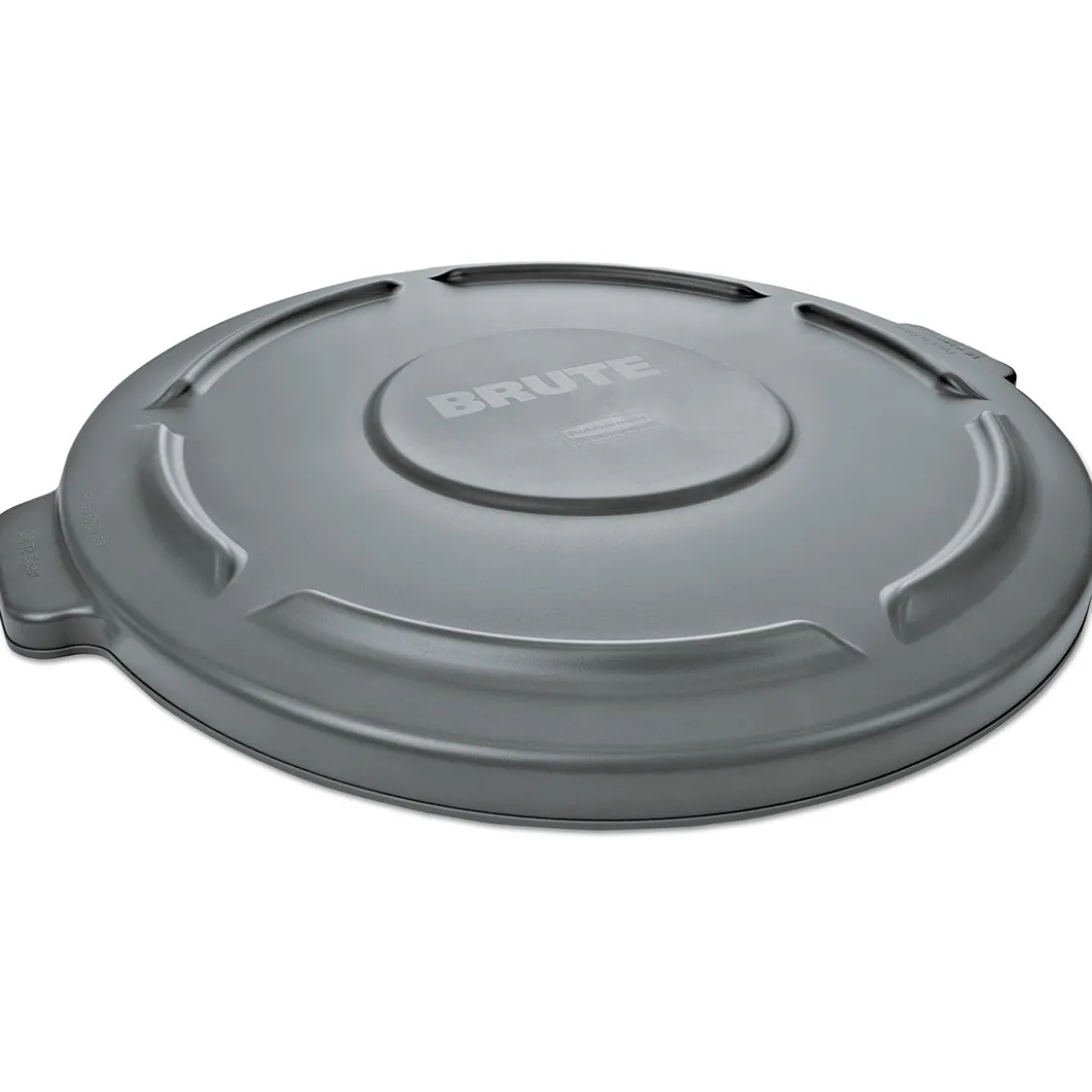 Rubbermaid® Brute Round Gray Trash Can Lids for 55 Gallon Containers - Case of 3