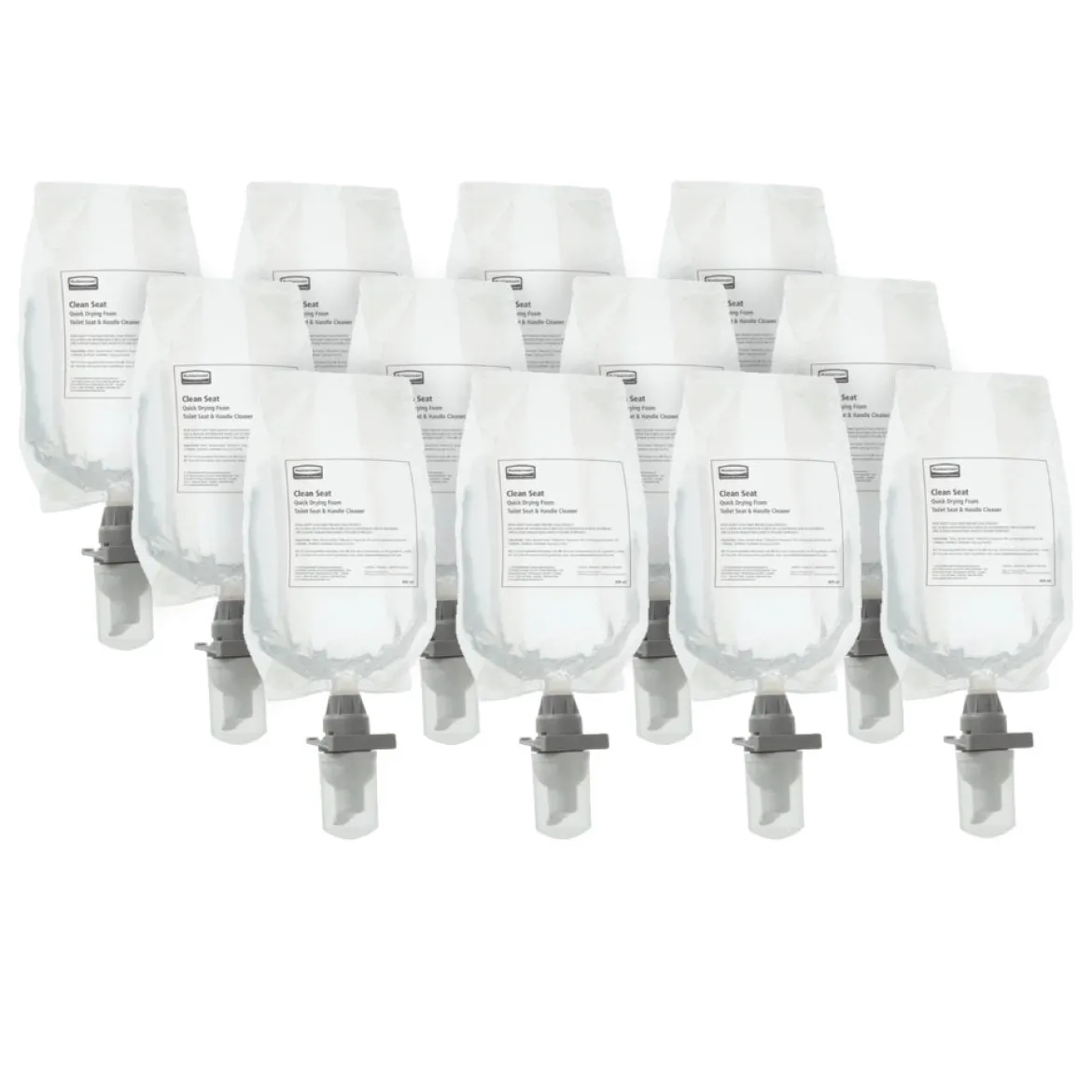 Rubbermaid® Clean Seat Foaming Toilet Seat Cleaner (400 ml Dispenser Refills) - Case of 12