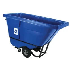 Rubbermaid®1/2 Cubic Yard Blue Recycling Tilt Truck (850 lb Capacity)