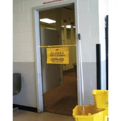 Rubbermaid® Doorway Hanging 'Closed for Cleaning' Safety Sign