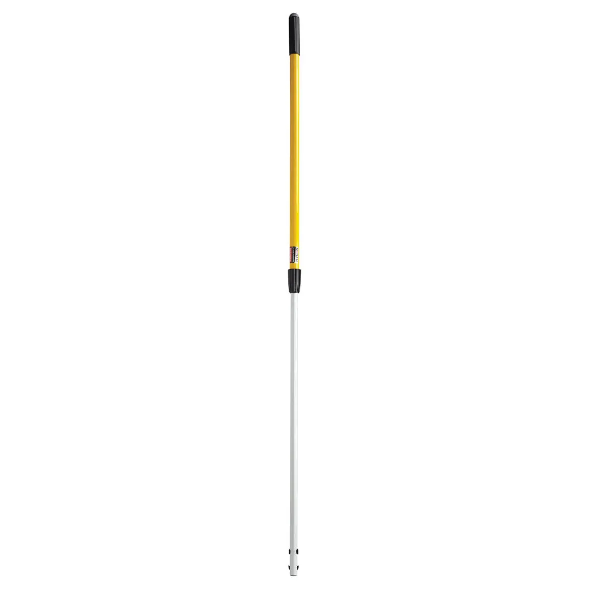 Rubbermaid® Hygen™ Extendable 48" - 72" Quick Connect Yellow Aluminum Mop Handle