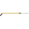 Rubbermaid® Hygen™ Extendable 48" - 72" Quick Connect Yellow Ergo Handle