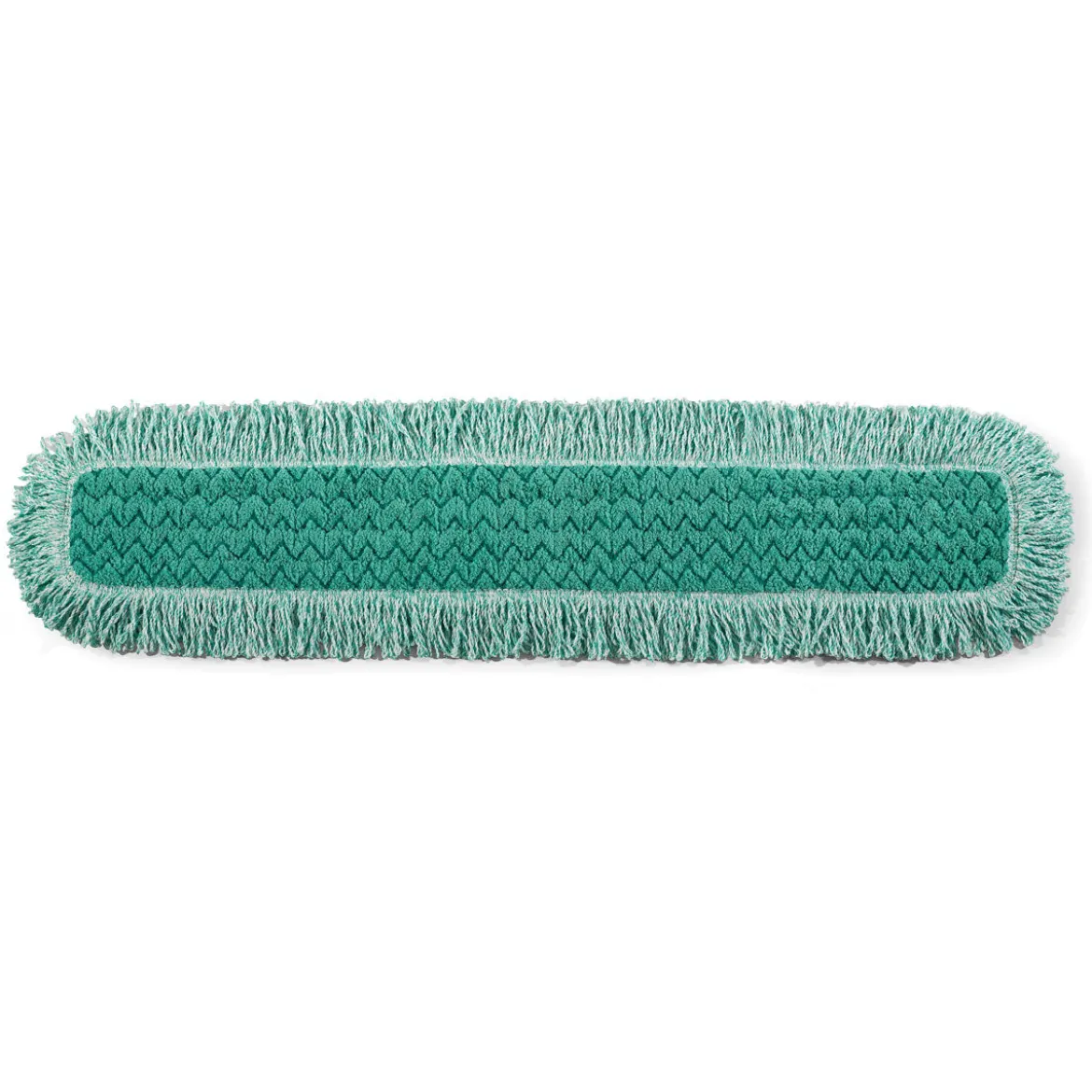 Rubbermaid® Hygen™ 36" Green Microfiber Dust Mop w/ Fringe - Looped Ends