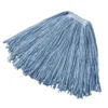 Rubbermaid® 20 oz Dura Pro Cotton, Rayon & Synthetic Blend Blue Wet Mop w/ 1" Headband (Size: Medium | Cut Ends)