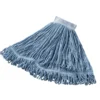 Rubbermaid® Super Stitch® Cotton & Synthetic Blend Blue Wet Mop w/ 5" Headband (Size: Large | Looped Ends)