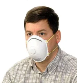 Safety Zone® N95 NIOSH Particulate Dust Mask & Valve - Box of 10