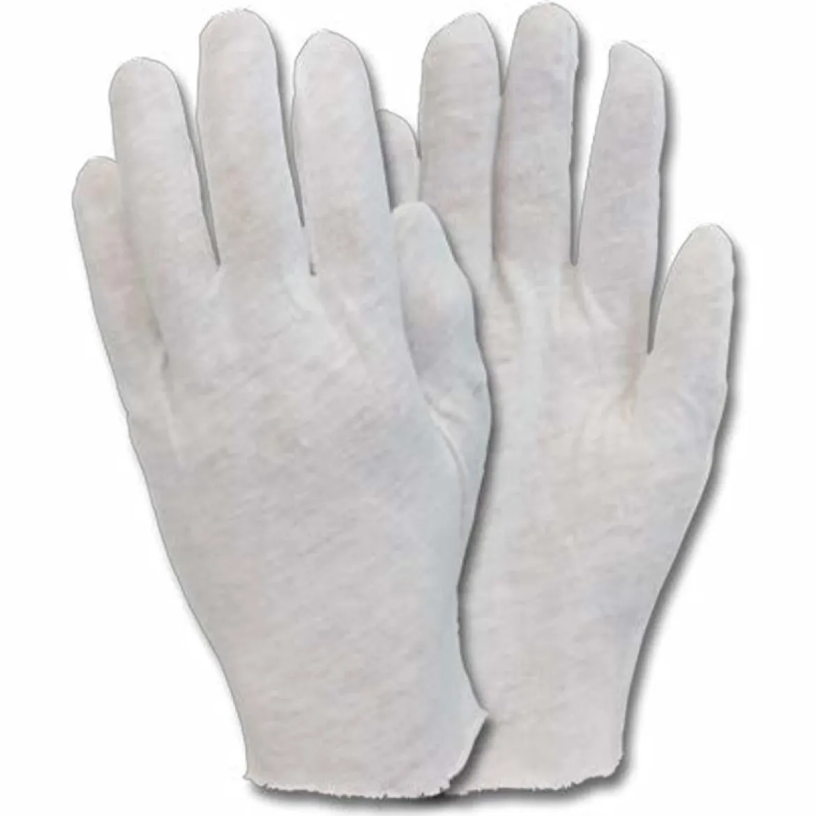 Safety Zone® Premium 100% Cotton Inspection Gloves - Case of 1200