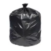 Sak-It™ 40 - 45 Gallon Black Low Density Coreless Trash Can Liners (40" x 46" | 2.0 Mil) - Case of 150
