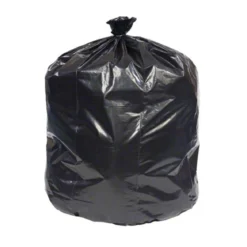 Sak-Itâ„¢ 40 - 45 Gallon Black Low Density Coreless Trash Can Liners (40" x 46" | 2.0 Mil) - Case of 150