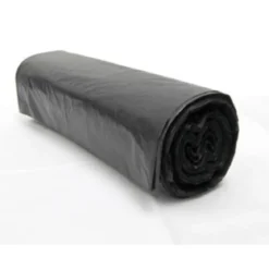 Sak-It™ 40 - 45 Gallon Black Low Density Coreless Trash Can Liners (40" x 46" | 2.0 Mil) - Case of 150