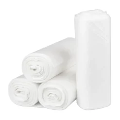 Sak-Itâ„¢ 12 - 16 Gallon Clear High Density Coreless Garbage Bags (24" x 33" | 6 Microns) - Case of 1000
