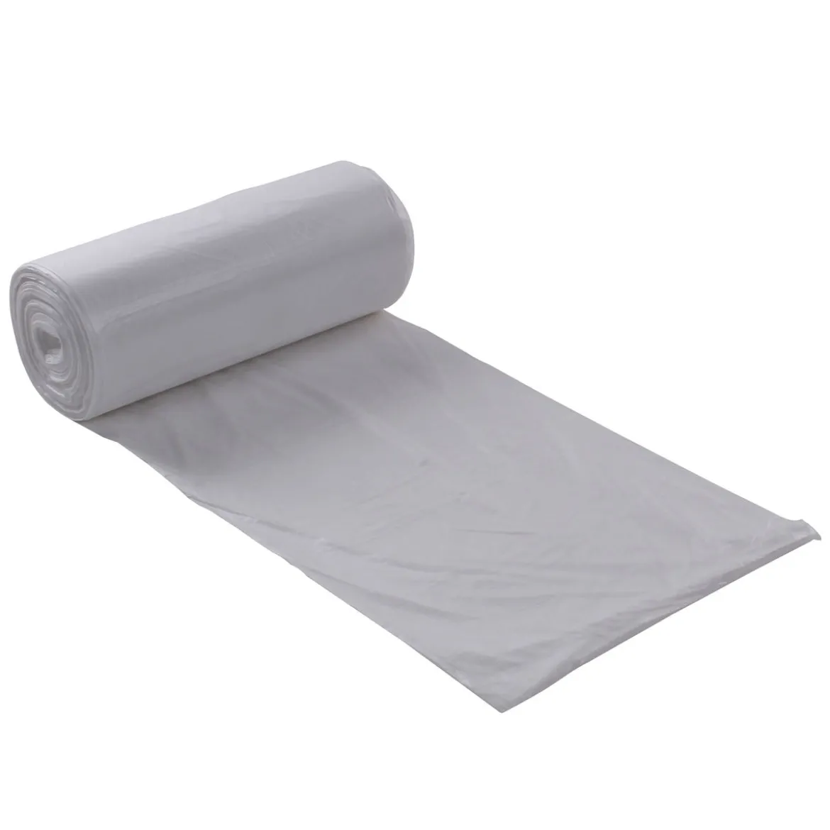 Sak-It™ 12 - 16 Gallon Natural High Density Coreless Trash Can Bags (24" x 33" | 8 Microns) - Case of 1000