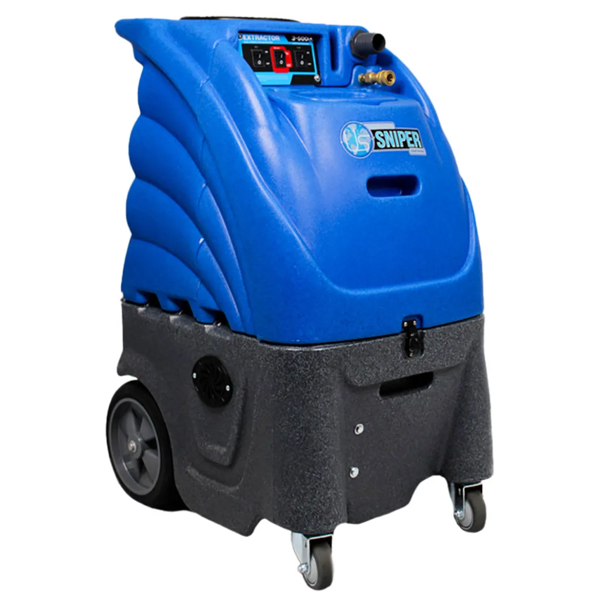 Sandia Sniper 500 PSI 12 Gallon Carpet Extractor w/ Vac Motor & Heat Options (12" Wand & 25' Hose Sold Separately)