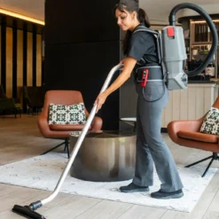 Sanitaire® Transport® Cordless Backpack Vacuum w/ 2 Batteries, Charger & Toolkit