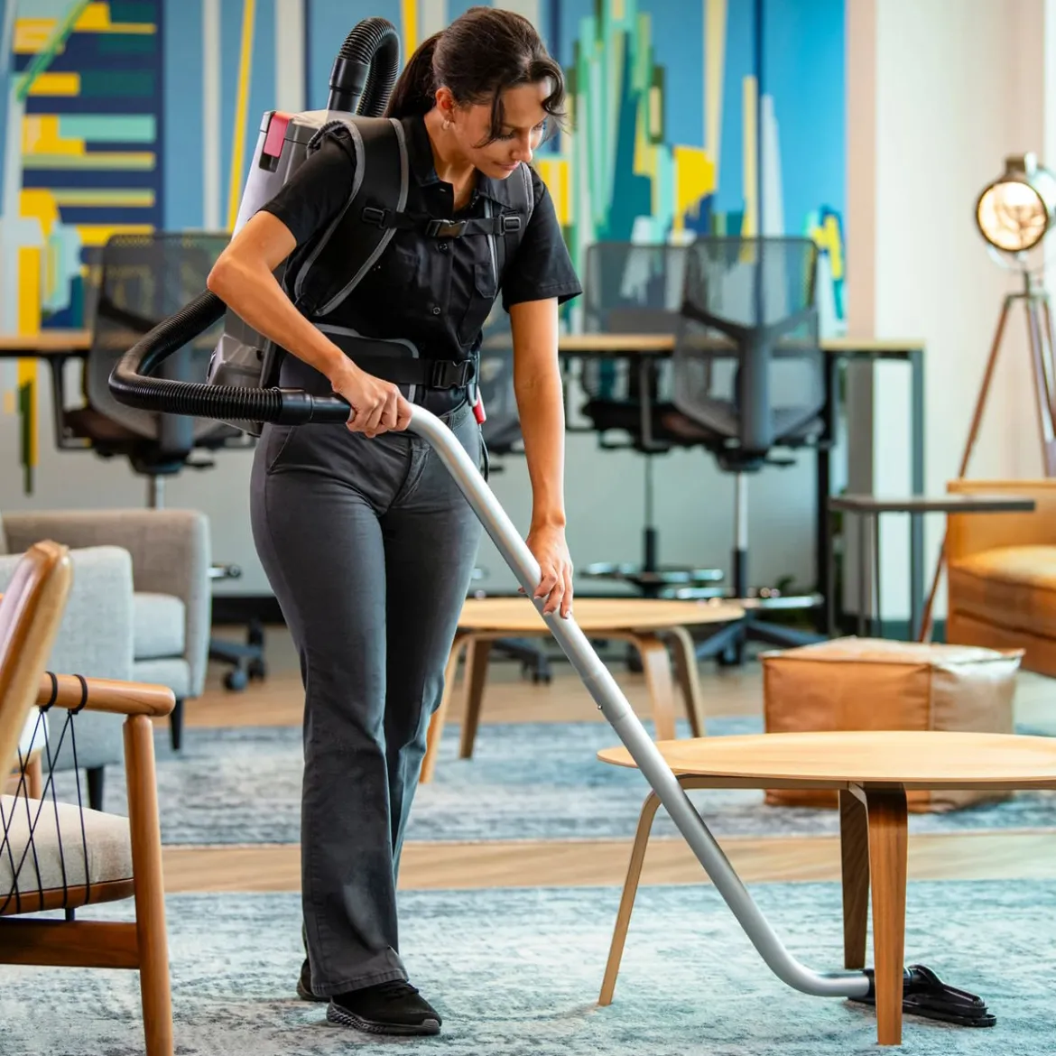 Sanitaire® Transport® Cordless Backpack Vacuum w/ 2 Batteries, Charger & Toolkit