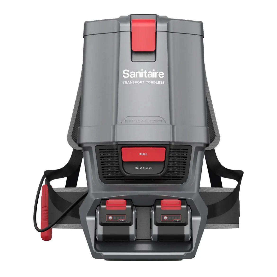 Sanitaire® Transport® Cordless Backpack Vacuum w/ 2 Batteries, Charger & Toolkit