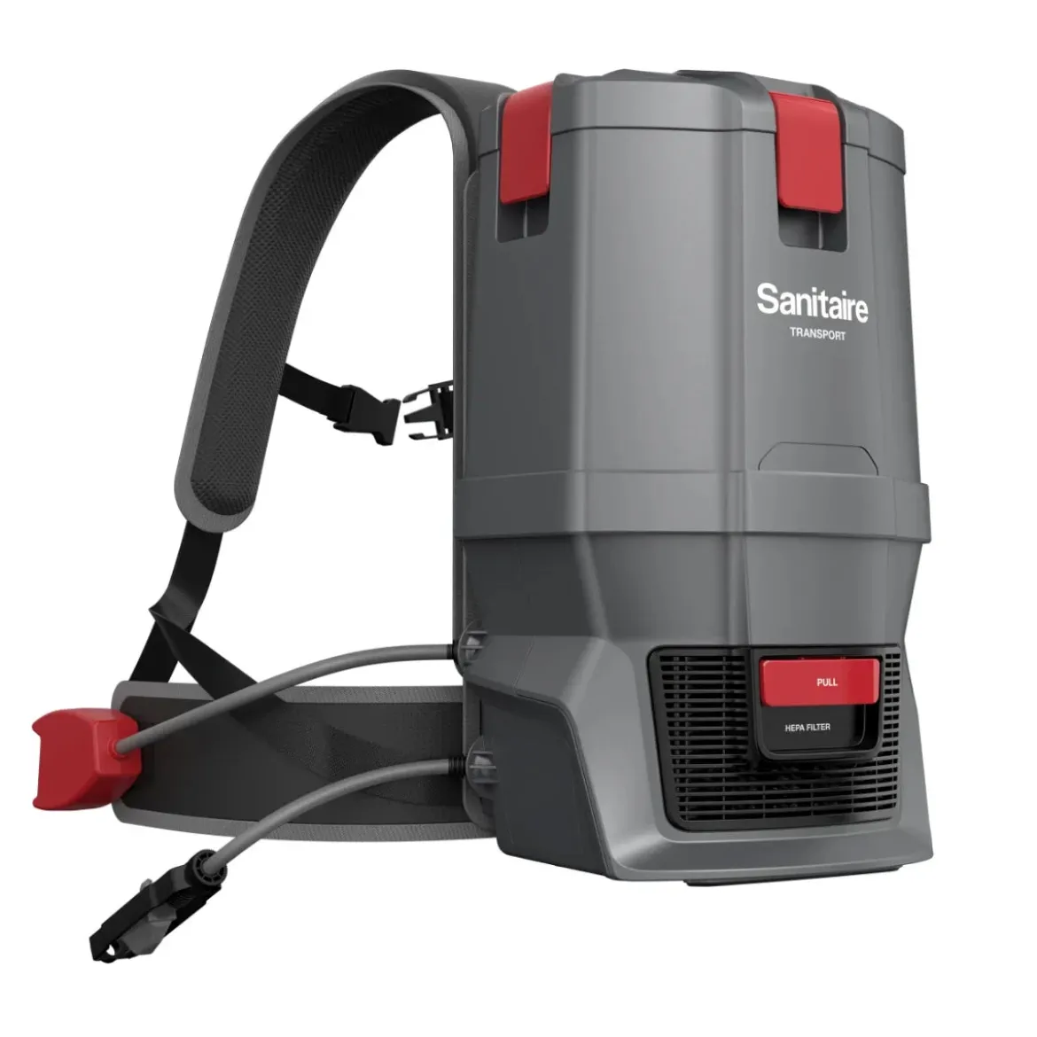 Sanitaire® Transport® 4 Qt. Corded Backpack Vacuum w/ 6 Piece Tool Kit