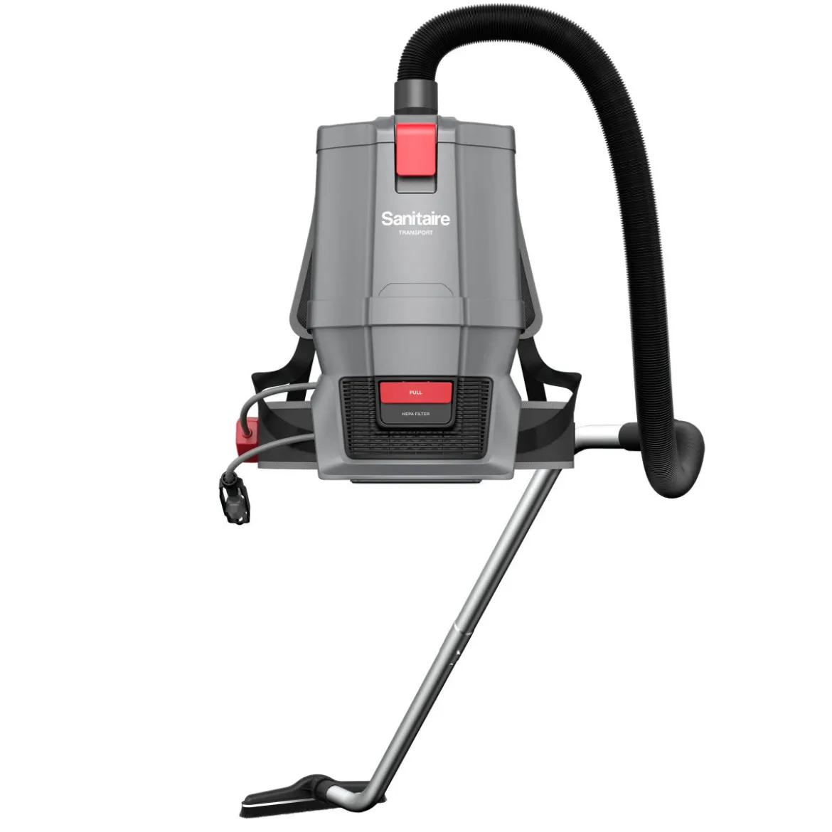Sanitaire® Transport® 4 Qt. Corded Backpack Vacuum w/ 6 Piece Tool Kit