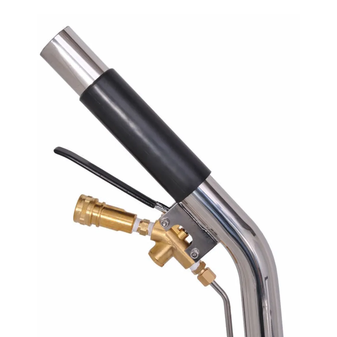 12" S-Bend Carpet Cleaning Extractor Wand w/ 2 Jets (#01.5 Orifices) for Trusted Clean Heated & High Pressure Carpet Extractors