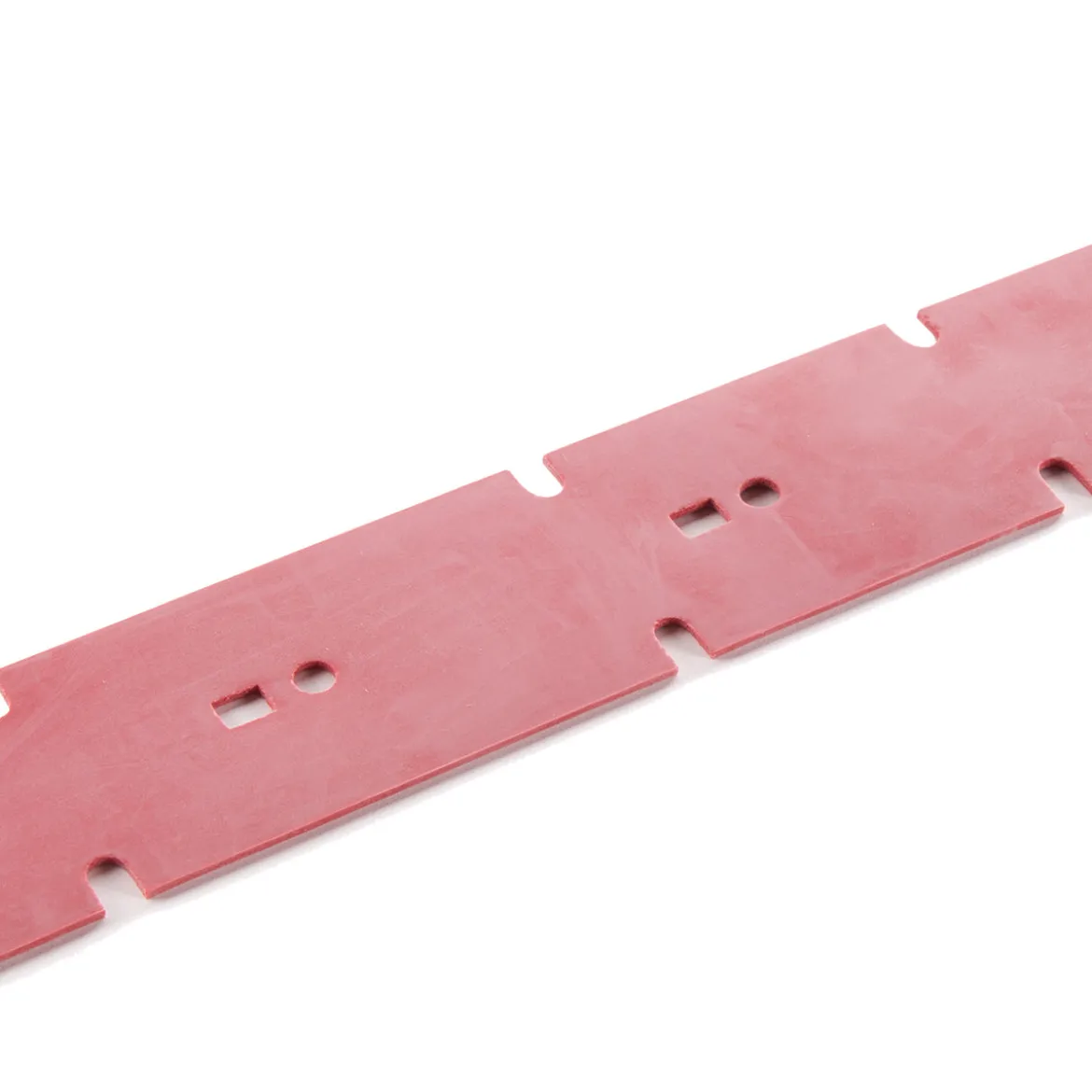 Slotted Front Latex Squeegee Blade for the CleanFreak® Reliable 18E Auto Scrubber