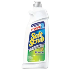Soft Scrub® Commercial Disinfectant Cleanser w/ Bleach (36 oz Squeeze Bottles) - Case of 6
