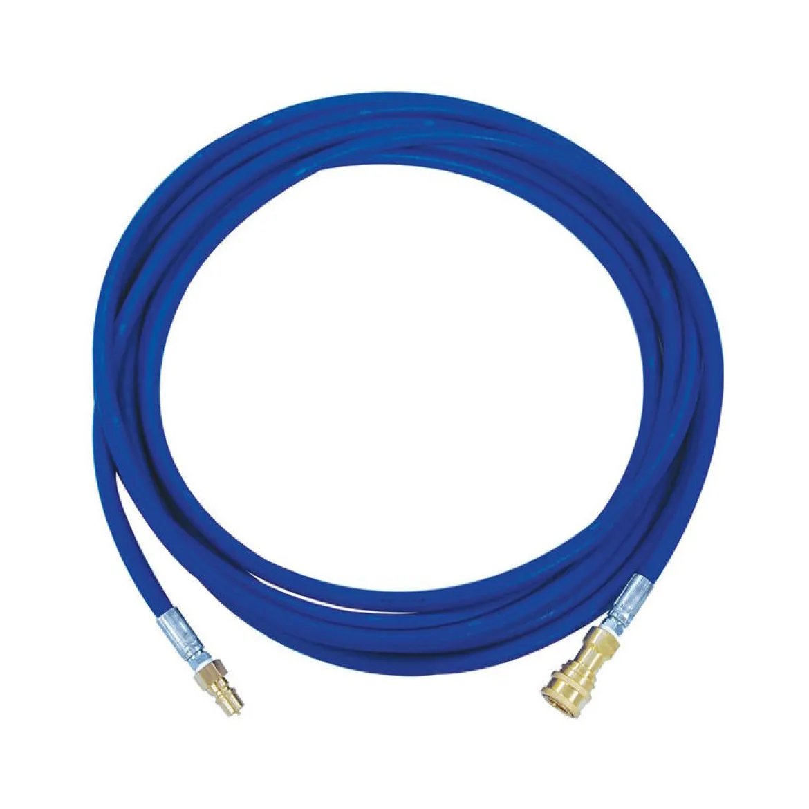 25' Solution Line w/ 1 Male & 1 Female Quick Disconnects (#80-0502) for Sandia Carpet Extractors - 1200 PSI Max