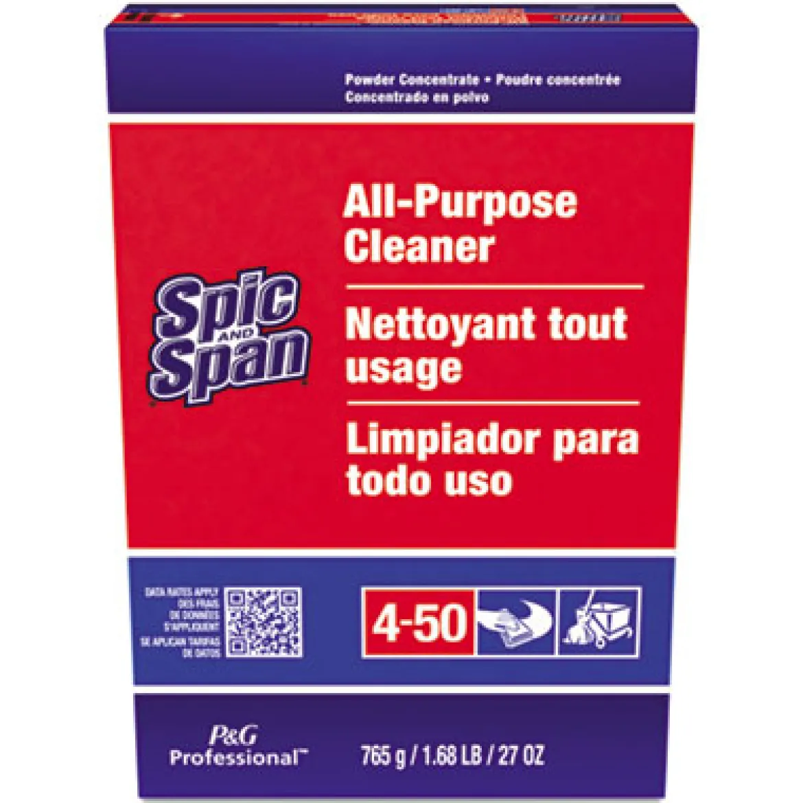 Spic & Span® All-Purpose Unscented Powder Floor Cleaner (27 oz Box) - Case of 12