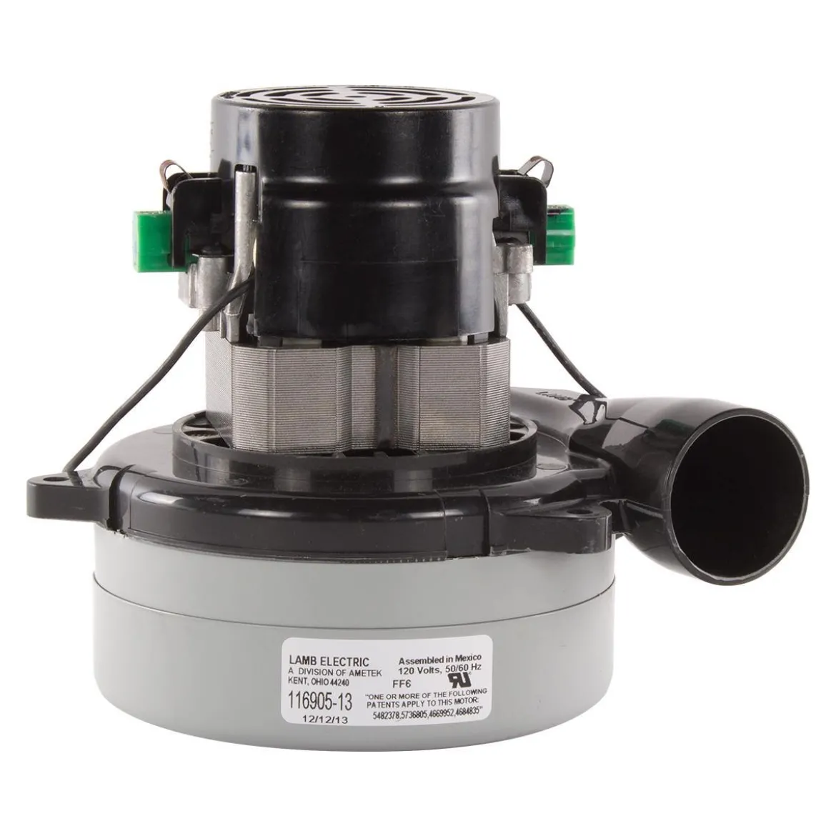 5.7" 2-Stage Vacuum Motor for Trusted Clean Carpet Extractors