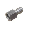 3/8" Stainless Steel Male Quick Connect Plug Coupler w/ Female Pipe Thread (FPT)