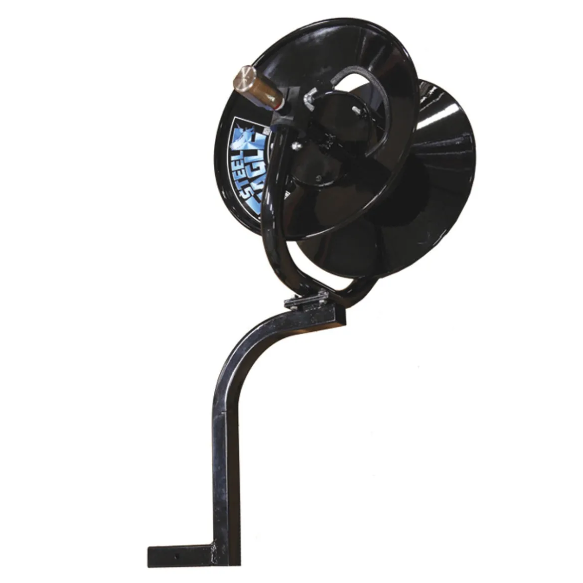 Steel Eagle® Non-Swivel 3/8" x 100' Pressure Washer Hose Reel w/ Slide-In Arm