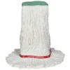 Supreme™ Smooth Nylon Wax Finish Application Mop w/ 1.25" Narrow Band (Size: Medium) - Looped Ends