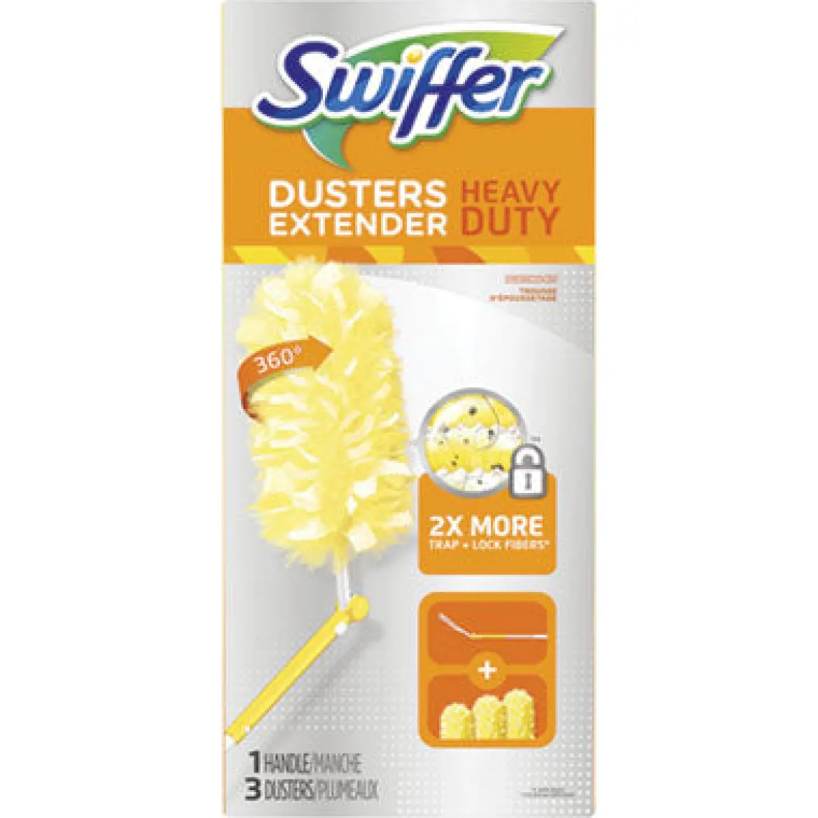 Swiffer® 360° Dusters Extender Kit w/ 1 Handle & 3 Cloths