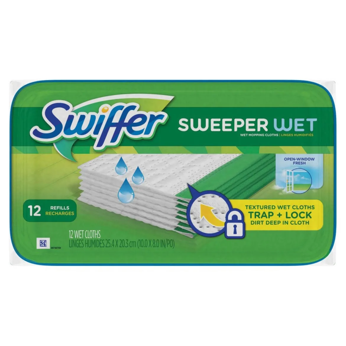 Swiffer® Sweeper Wet Mopping Cloths - Box of 12