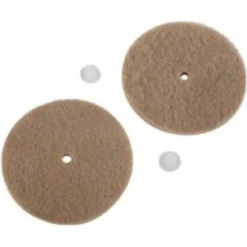 Tan Floor Cleaning Pads for Koblenz P4000 Scrubber - Pack of 2