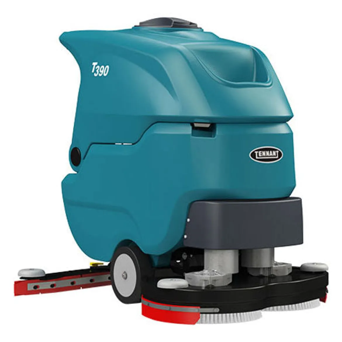 Tennant® T390 Self-Propelled 28" Walk Behind Automatic Floor Scrubber w/ Pad Drivers - 17 Gallons