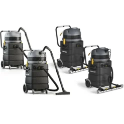Tennant® V-WD-24 Wet/Dry Vacuum w/ Tool Kit (Mounted Squeegee & Pump Out Options)