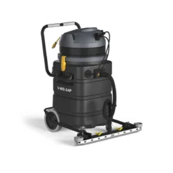 Tennant® V-WD-24 Wet/Dry Vacuum w/ Tool Kit (Mounted Squeegee & Pump Out Options)