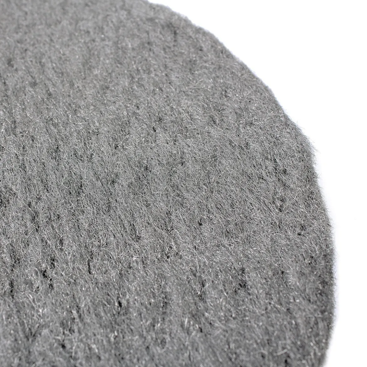 20" Texsteel Pressed Steel Wool Floor Pads (#0000 - #3 Grades) - Case of 12