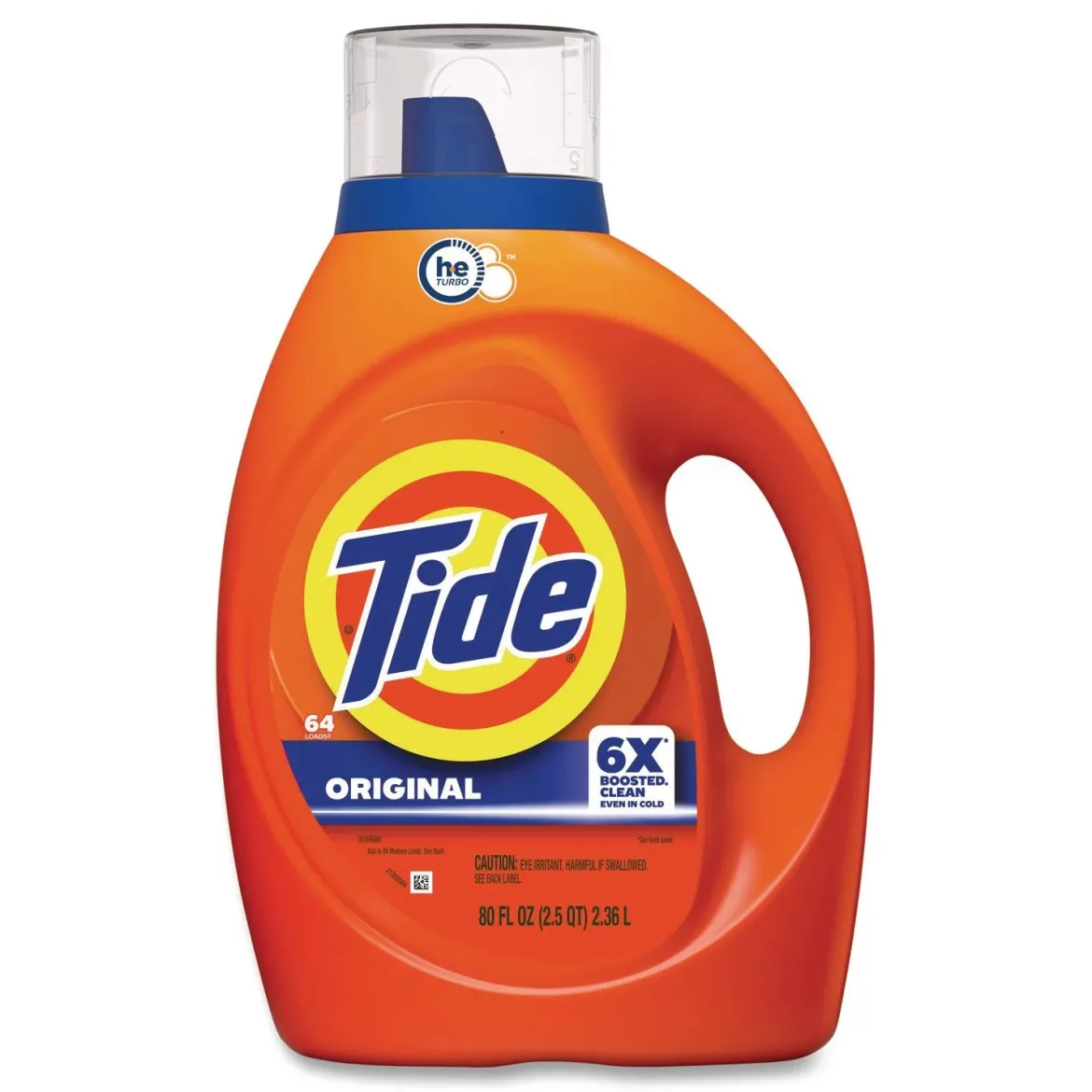 Tide® HE High Efficiency Original Scent Liquid Laundry Detergent (80 oz Bottles) - Case of 4