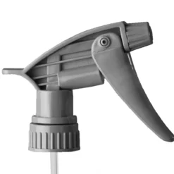 Tolco® Model 320CR™ Chemical Resistant Grey 9.5” Trigger Sprayer for Quart Bottles (#110542)