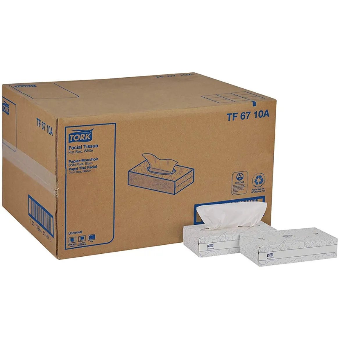 Tork® Universal 2-Ply Facial Tissue (100 Sheet Boxes) - Case of 30
