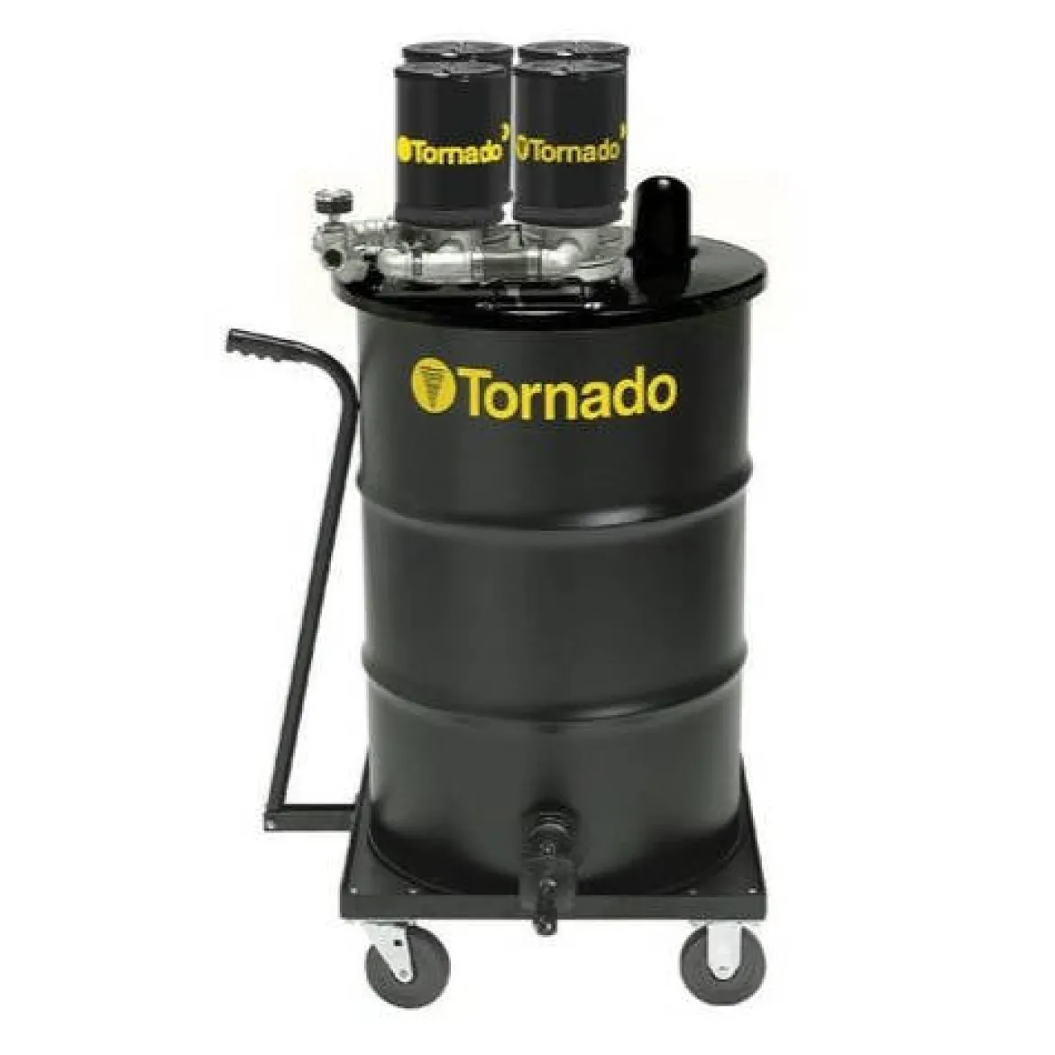 Tornado® Compressed Air Industrial Wet Recovery Vacuum for Oil & Sludge w/ 4 Internal Filters