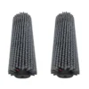 Tornado® 13" Gray Soft Bristle Cylindrical Floor Scrubbing Brushes (#93121.1) for the 'Vortex 13' CRB Scrubber - Pack of 2