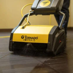 Tornado® 'Vortex 13' Counter-Rotating Brush (CRB) Floor Scrubber w/ Brushes - 1 Gallon