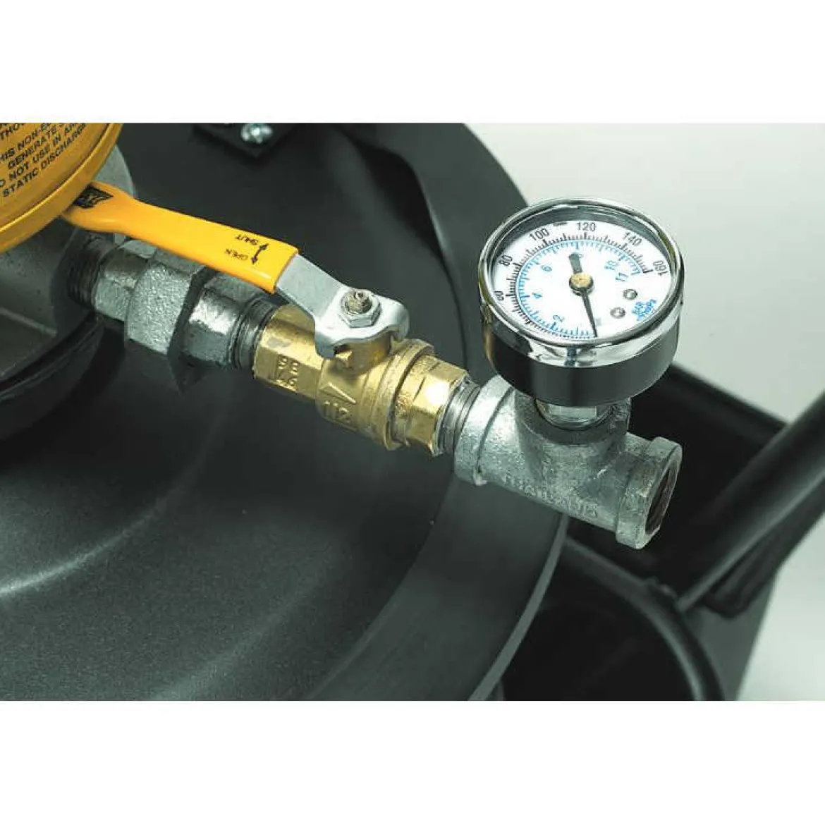 Tornado® Wet & Dry Single External Filter Vacuum - Air Powered